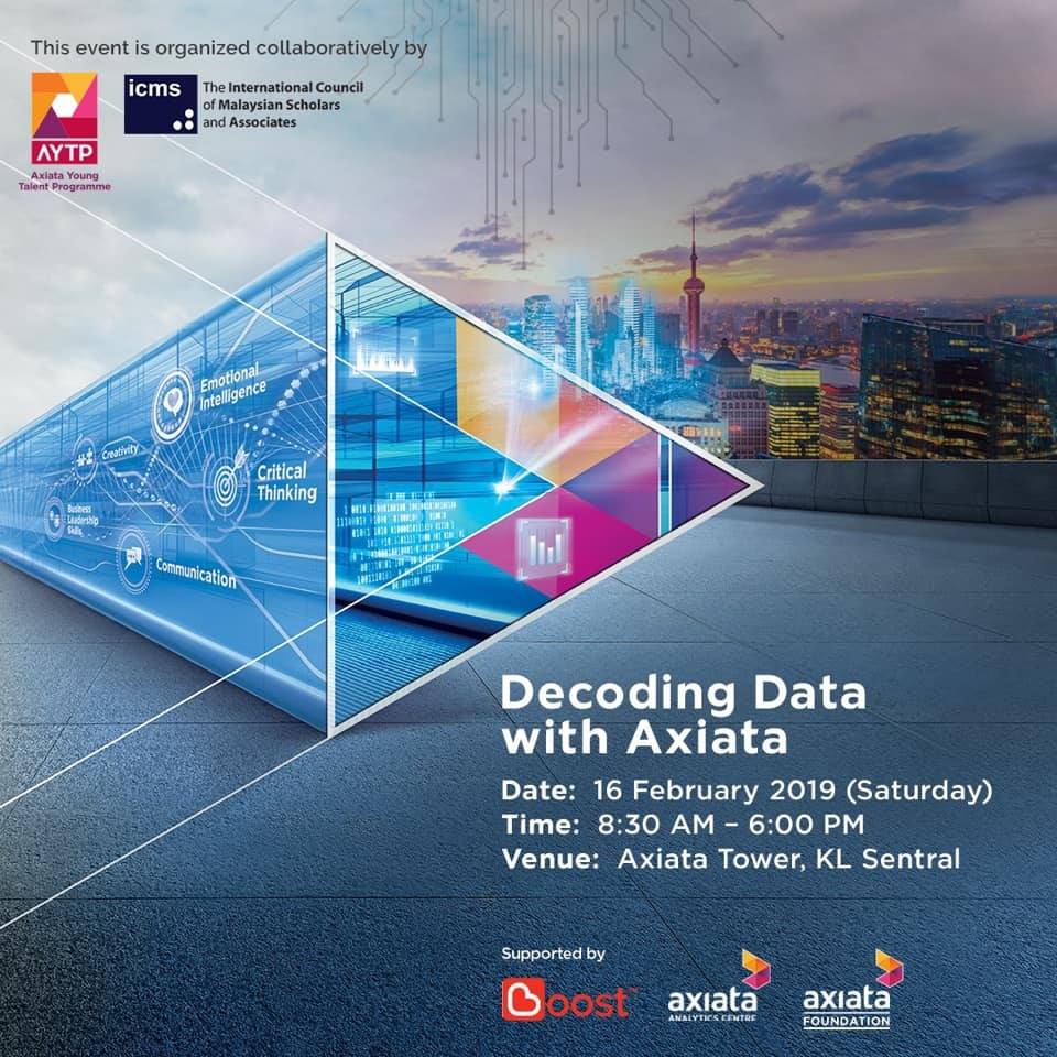 ICMS MY x Axiata Roundtable: Decoding Data with Axiata Poster