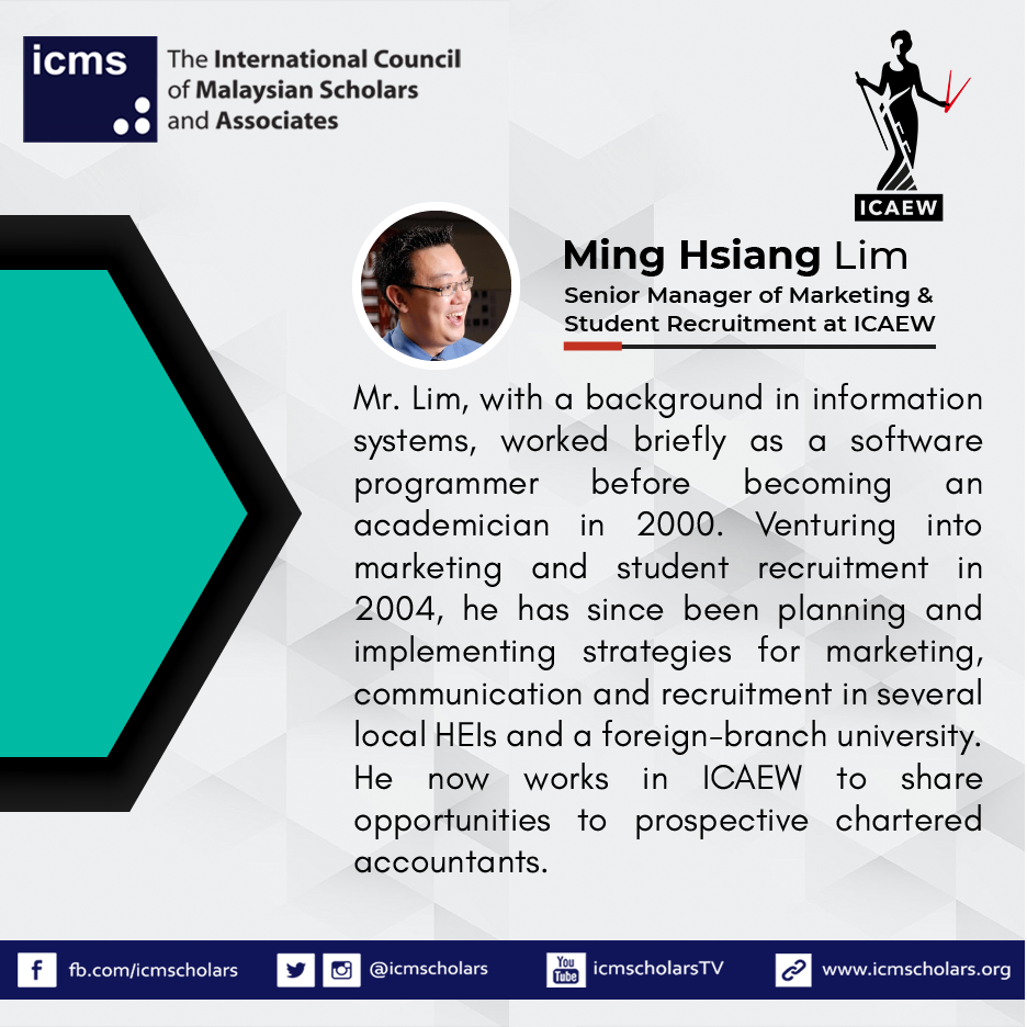 ICMS MY x ICAEW: Career Agility - Tech and Business Speaker Ming Hsiang Lim